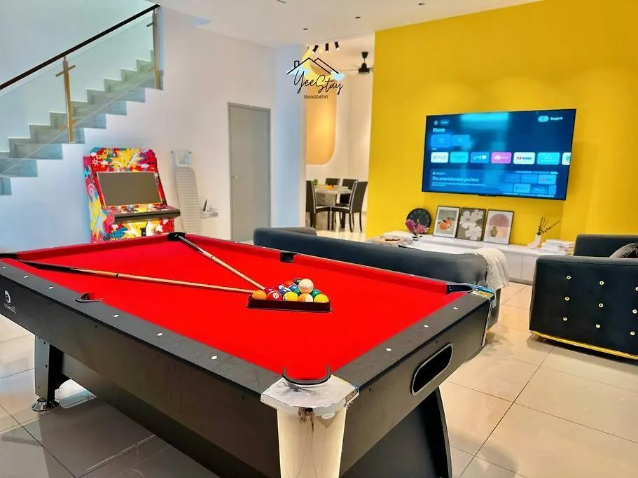 Willa Bukitkatil16Pax-Snooker｜Arcade Melaka Malezja