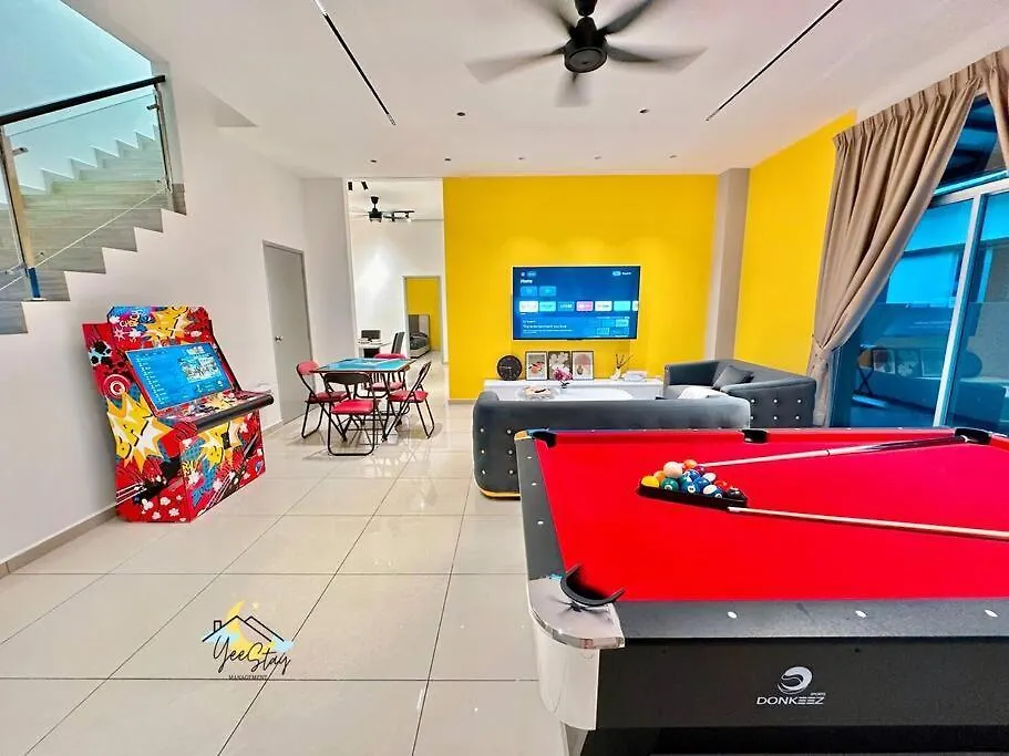 Dom wakacyjny Willa Bukitkatil16Pax-Snooker｜Arcade Melaka Malezja